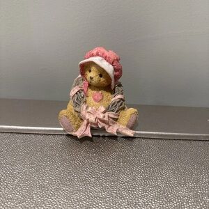 Rare Vintage Cherished Teddies Priscilla  Love Surrounds Our Friendship Figurine